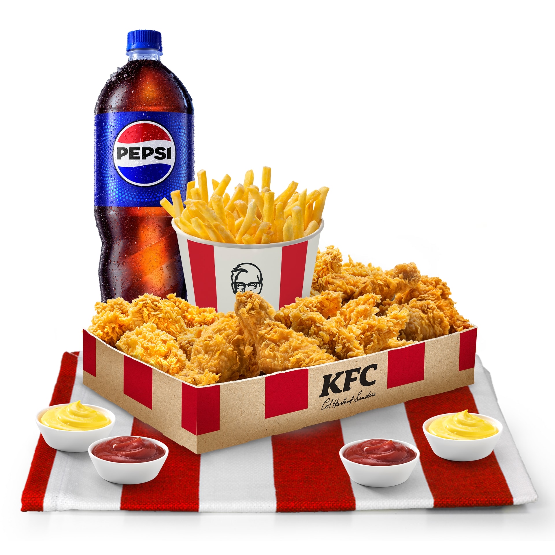 KFC. Френдс бокс 36 крылышек Комбо